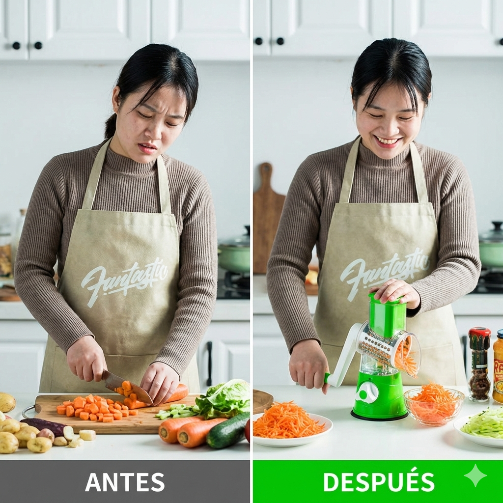 Supreme Slicer™- Reduce el esfuerzo físico y protege tus manos al cocinar